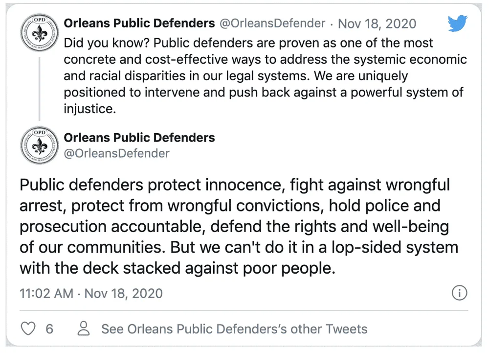 Orleans+Public+Defenders+Tweet